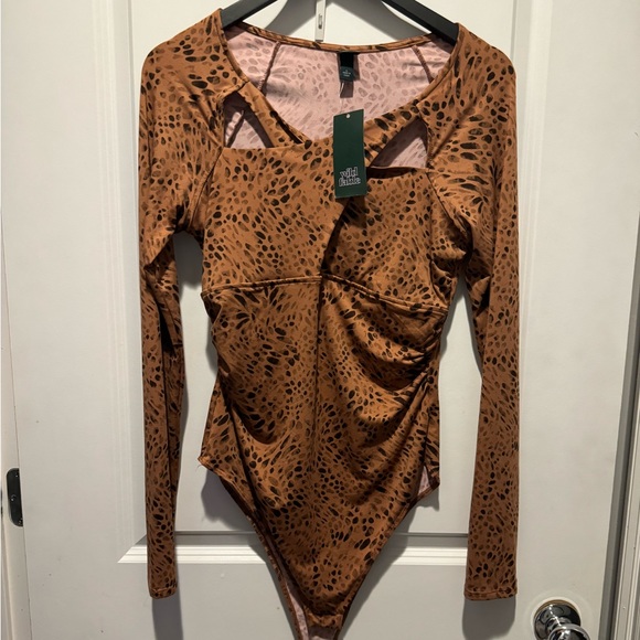 Printed Bodysuit - Picture 1 of 3